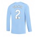 Tanie Strój piłkarski Manchester City Kyle Walker #2 Koszulka Podstawowej 2023-24 Długie Rękawy